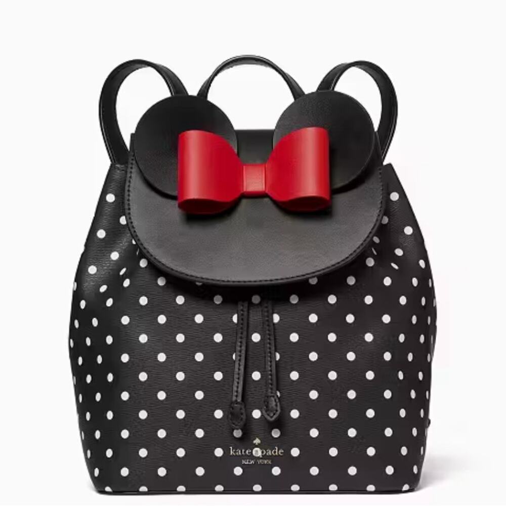 NWT - Kate Spade - Disney X Kate Spade New York Minnie Mouse Backpack